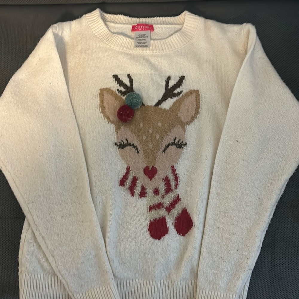 Girls Christmas sweater